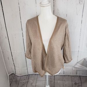 New Alfani Drape Front Open Cardigan Sweater